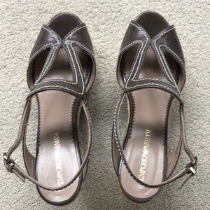 Emporio Armani Wedge Sandals